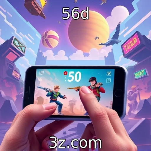 Crescimento das plataformas de jogos móveis